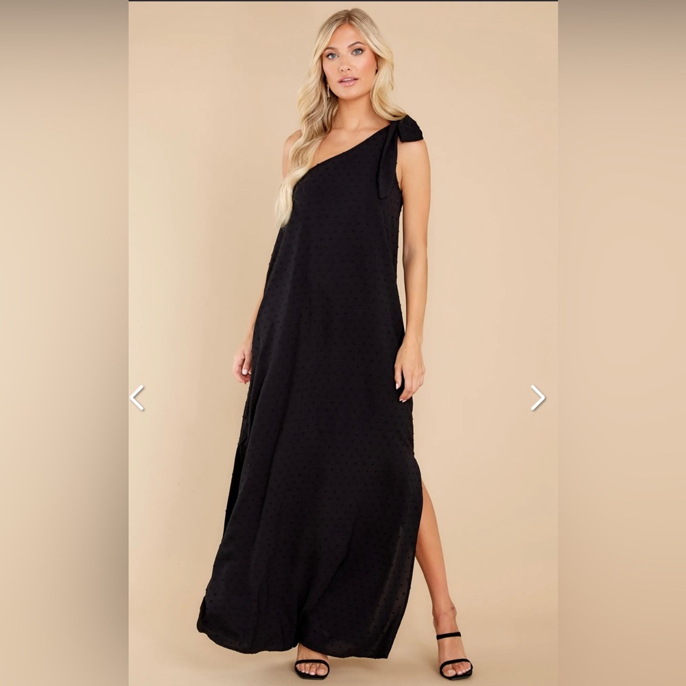 Elegance Is Everything Black Maxi Dress